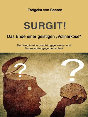 cover image of SURGIT! Das Ende einer geistigen "Vollnarkose"